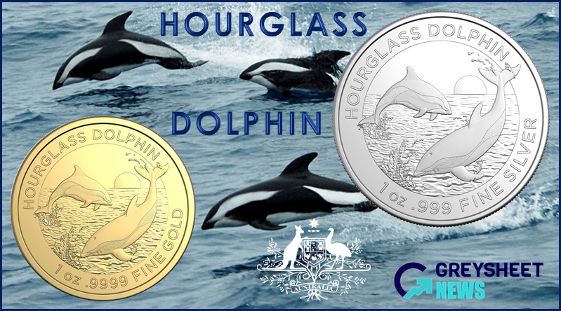 Australia: Latest Gold And Silver Coins In Popular Australian Dolphins Series Features Distinctive Hourglass Variety