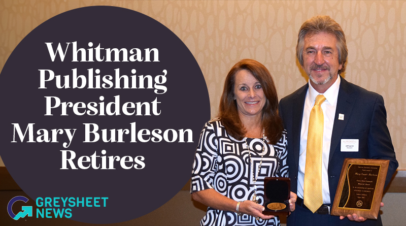 Mary Burleson retires after 23 years as president of Whitman Publishing®