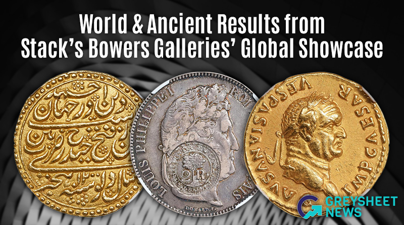 All coin photos from Stack's Bowers Galleries.