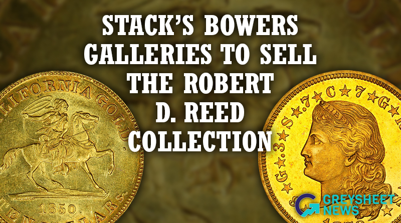 The auction will include a dazzling quartet of 1879 Flowing Hair $4 Stella gold patterns.