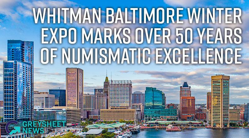 The 2024 Whitman Baltimore Winter Expo will be November 14-16, 2024.