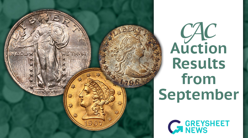 These three CAC-approved coins were all sold in September 2024.