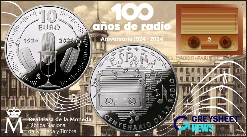 Spanish national radio marks 100 years with a nostalgic design.