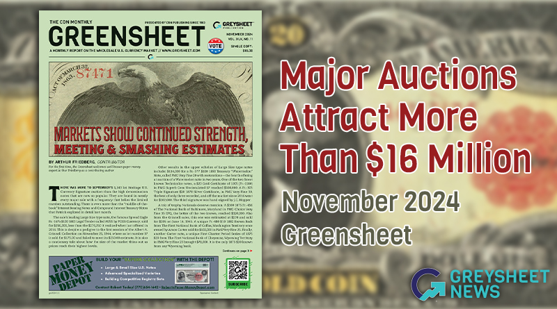 November 2024 Greensheet Price Guide Newsletter