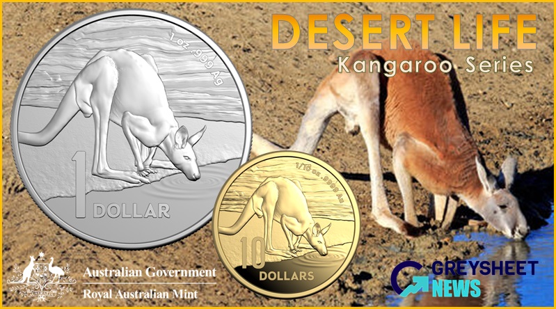 A different design has featured on the reverse since the Kangaroo series was launched