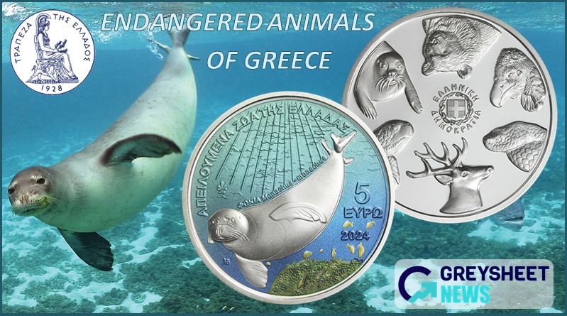 The common reverse side focuses on all six animals to feature in the annual series.