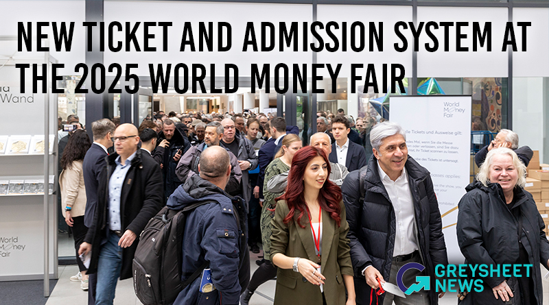 The World Money Fair 2025 will take place from 30 January to 1 February, 2025.