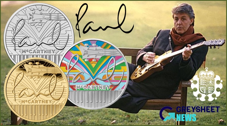 United Kingdom: New Gold And Silver Proof Coins In Popular Music Legends Series Features Superstar Paul Mccartney