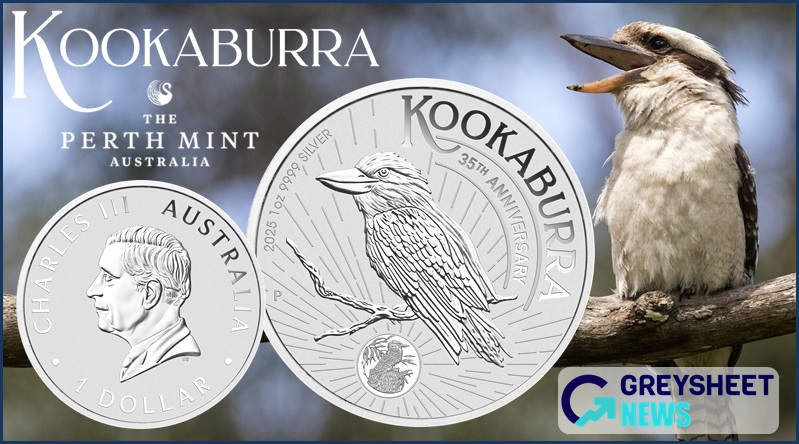 The latest kookaburra coin includes a privy mark of the coin's first design.