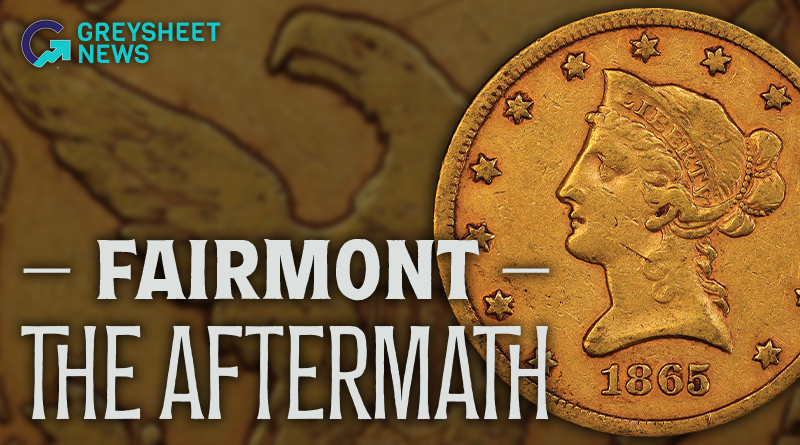 The Fairmont Hoard was marketed and sold by Stack’s Bowers beginning around 2018 and extending to the present.