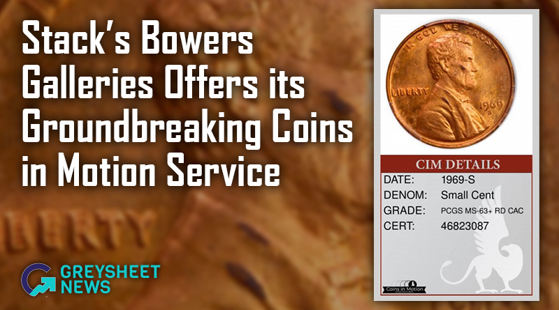 CIM is available for certified coins from PCGS, NGC, or CACG.