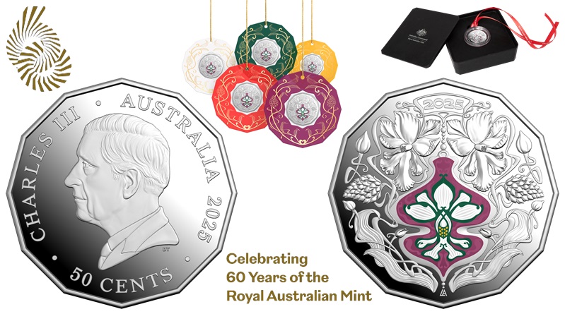 Australia. Popular Festive Silver Proof Coin Series Features