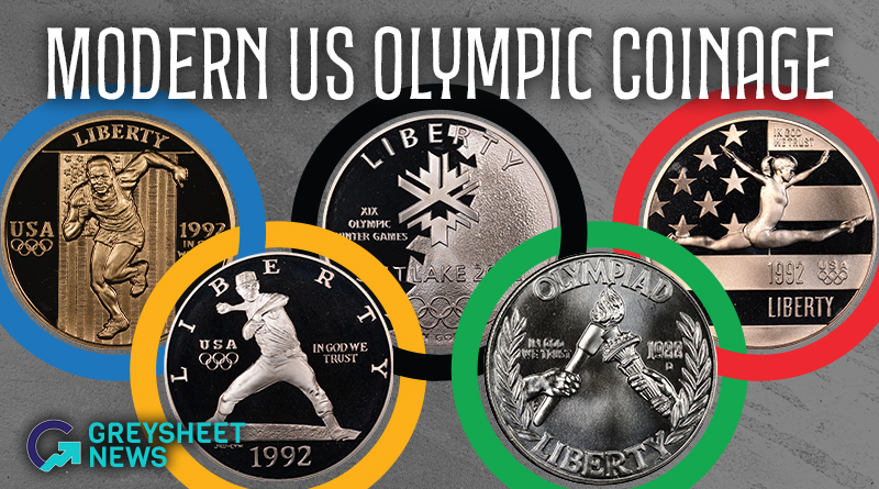 Modern US Olympic Coinage