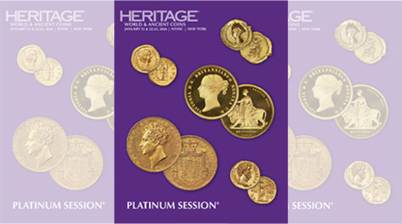 Heritage Auctions: World & Ancient Coins NYINC Platinum Session & Signature Auction