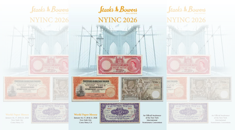 Stack's Bowers Galleries January 2026 NYINC Showcase Auction