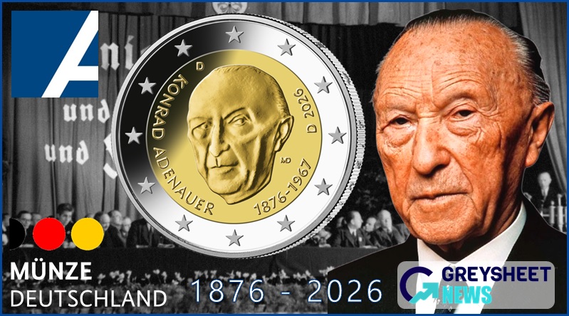Germany. Latest €2 Commemorative Coins Honour Eminent Statesman 