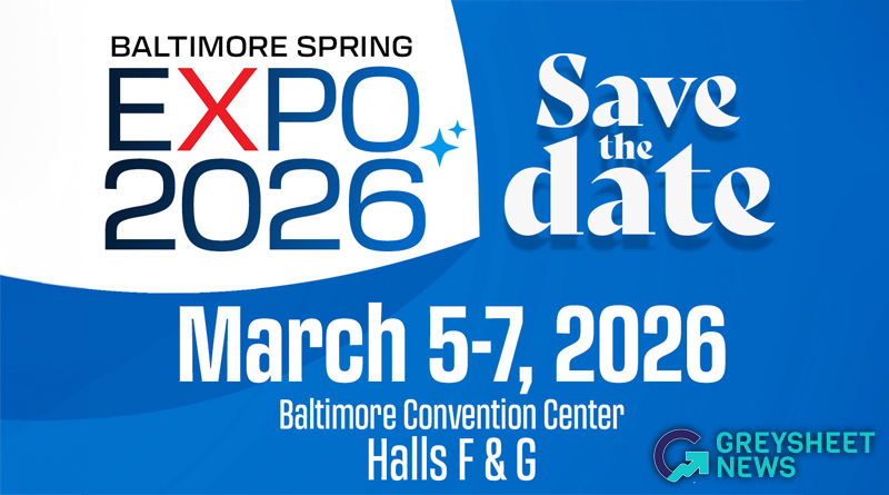 Whitman Brings the Numismatic Community to Baltimore for its Premier Spring Coin Expo, March 5–7, 2026