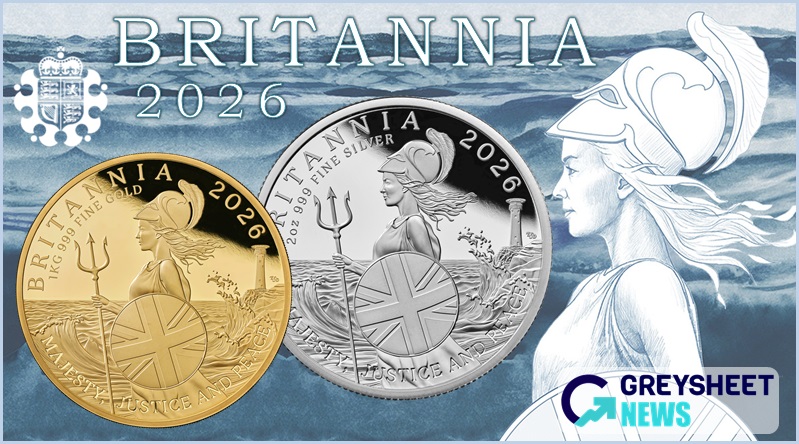 United Kingdom. Popular Britannia Gold and Silver Collector Range Launched For 2026