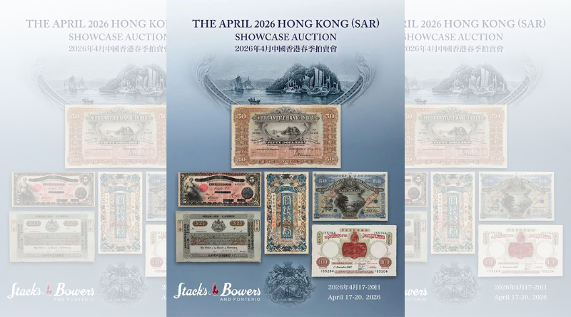 Stack's Bowers ​​Galleries April 2026 Hong Kong (SAR) Showcase Auction