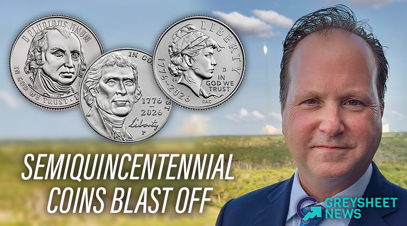 Semiquincentennial Coins Blast Off