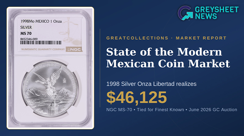 State of the Modern Mexican Coin Market at GreatCollections