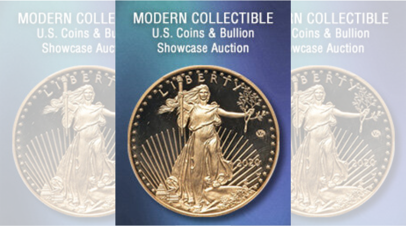 Heritage Auctions:  Modern Collectible U.S. Coins & Bullion Showcase Auction