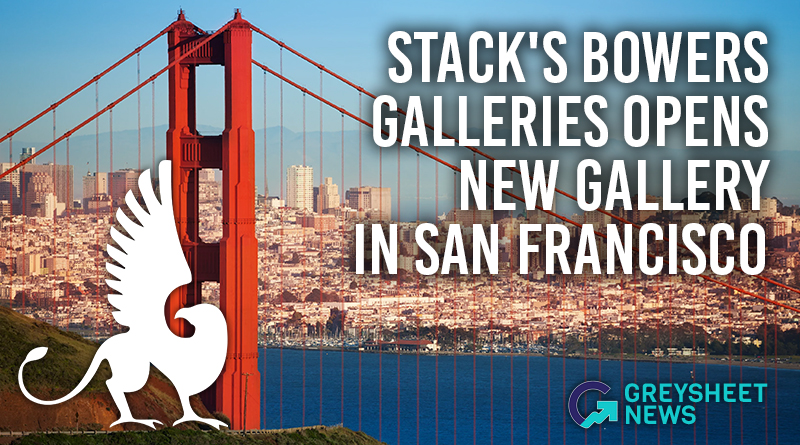 Stack's Bowers Galleries Opens New Gallery in San Francisco