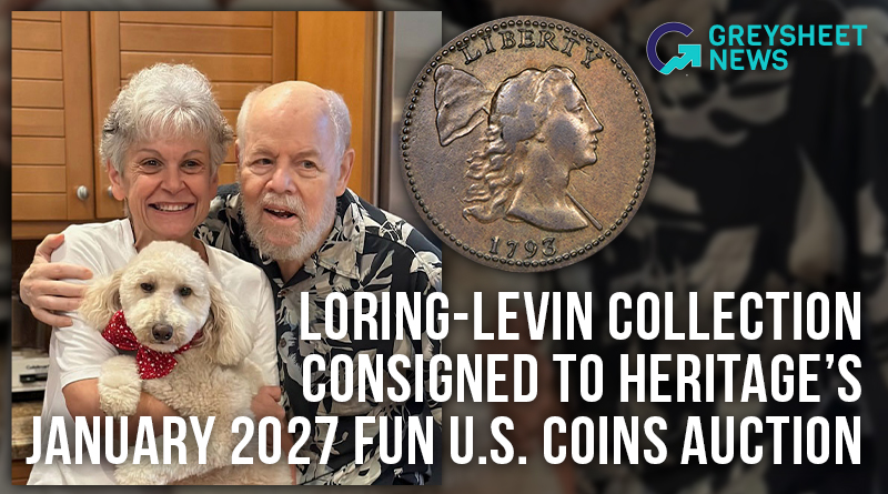 Loring-Levin Collection Consigned to Heritage's January 2027 FUN U.S. Coins Auction