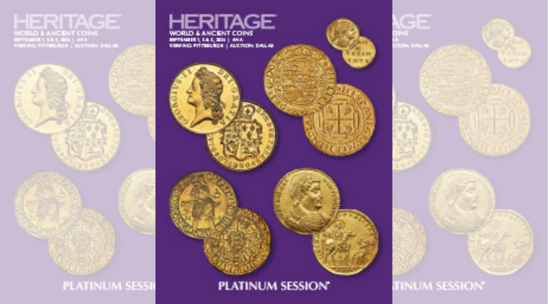 Heritage Auctions: World & Ancient Coins ANA Signature Auction & Platinum Session
