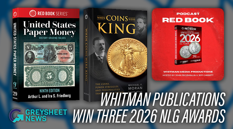 Whitman Publications Win Three 2026 NLG Awards