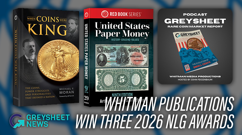 Whitman Publications Win Three 2026 NLG Awards