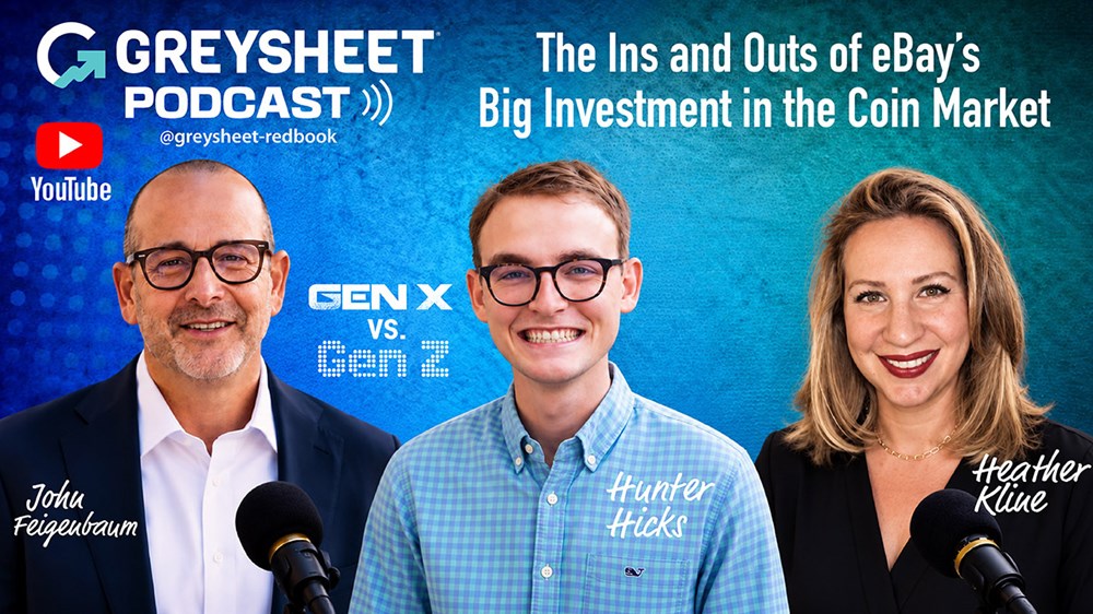 Greysheet Podcast: eBay Just Changed Coin Collecting! $500+ Coins Get AUTHENTICATED [Video]