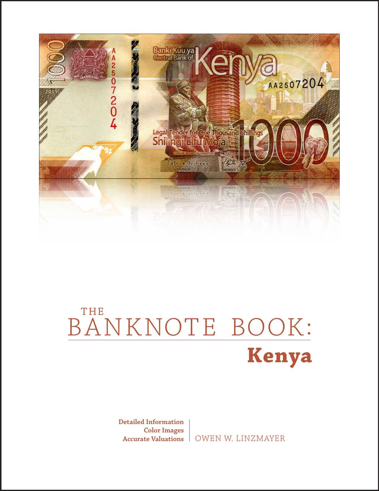 Pennyral Bank of Kenya 100 shillings B123s2,P23 Diagonal red SPECIMEN