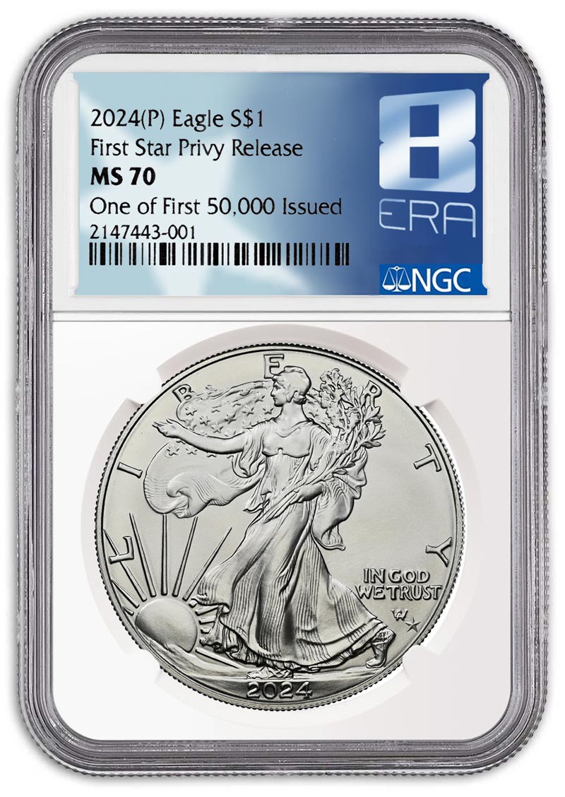 2024-(P) Star Privy ASE NGC MS70 - (1) Coin image